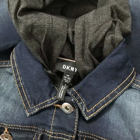 DKNY NWOT Jean Jacket and Top Bundle Girls M (8/10) - Picture 9 of 10
